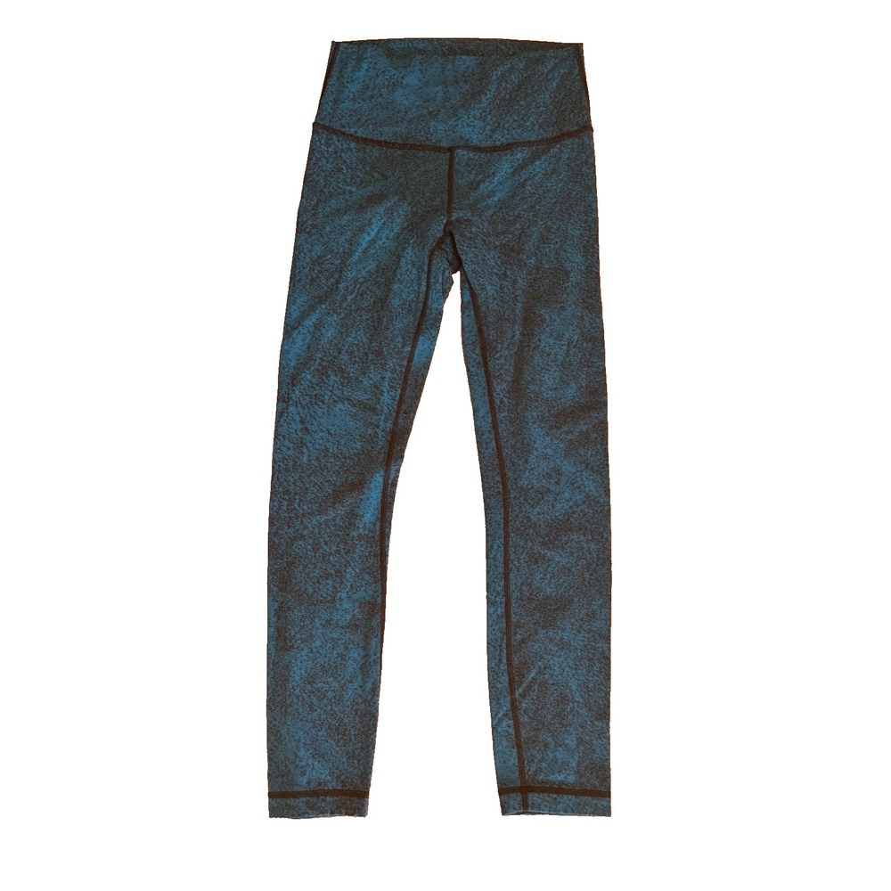 Lululemon Women's Size 6 Blue Pattern Align Leggings 25"